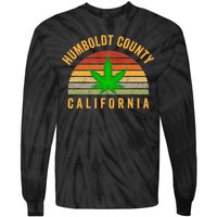 Humboldt County California Hemp Farmer Grower Weed Marijuana Tie-Dye Long Sleeve Shirt