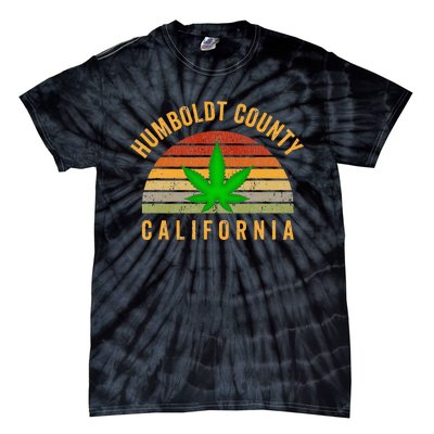 Humboldt County California Hemp Farmer Grower Weed Marijuana Tie-Dye T-Shirt