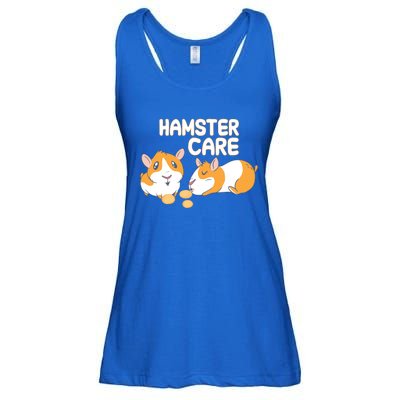 Hamster Care Cool Gift Ladies Essential Flowy Tank