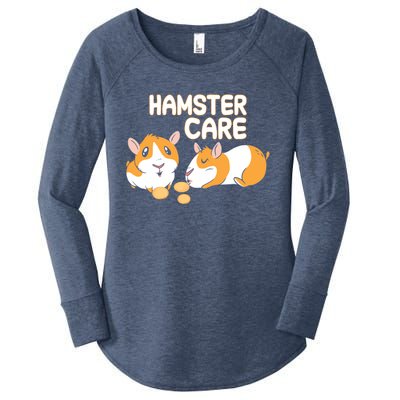 Hamster Care Cool Gift Women's Perfect Tri Tunic Long Sleeve Shirt