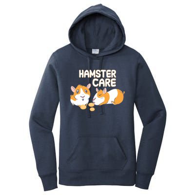 Hamster Care Cool Gift Women's Pullover Hoodie