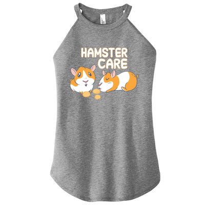 Hamster Care Cool Gift Women's Perfect Tri Rocker Tank