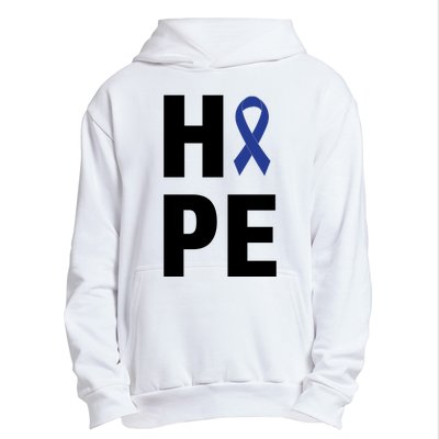 Hope Colon Cancer Awareness Month Urban Pullover Hoodie