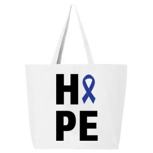 Hope Colon Cancer Awareness Month 25L Jumbo Tote