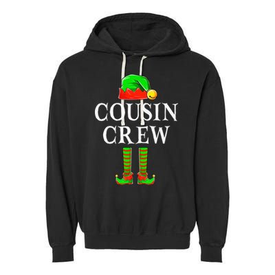 Holiday Cousin Crew Shirt Kid, Christmas Family Matching PJ Garment-Dyed Fleece Hoodie