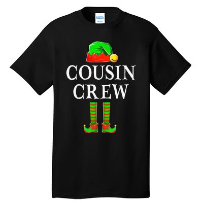 Holiday Cousin Crew Shirt Kid, Christmas Family Matching PJ Tall T-Shirt