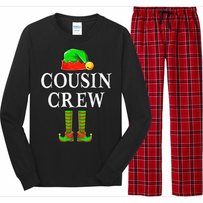 Holiday Cousin Crew Shirt Kid, Christmas Family Matching PJ Long Sleeve Pajama Set