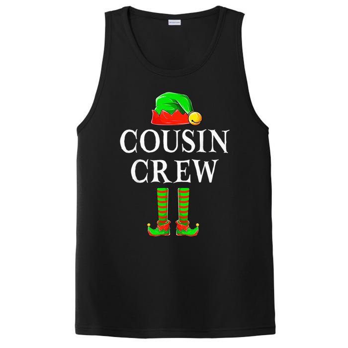 Holiday Cousin Crew Shirt Kid, Christmas Family Matching PJ PosiCharge Competitor Tank