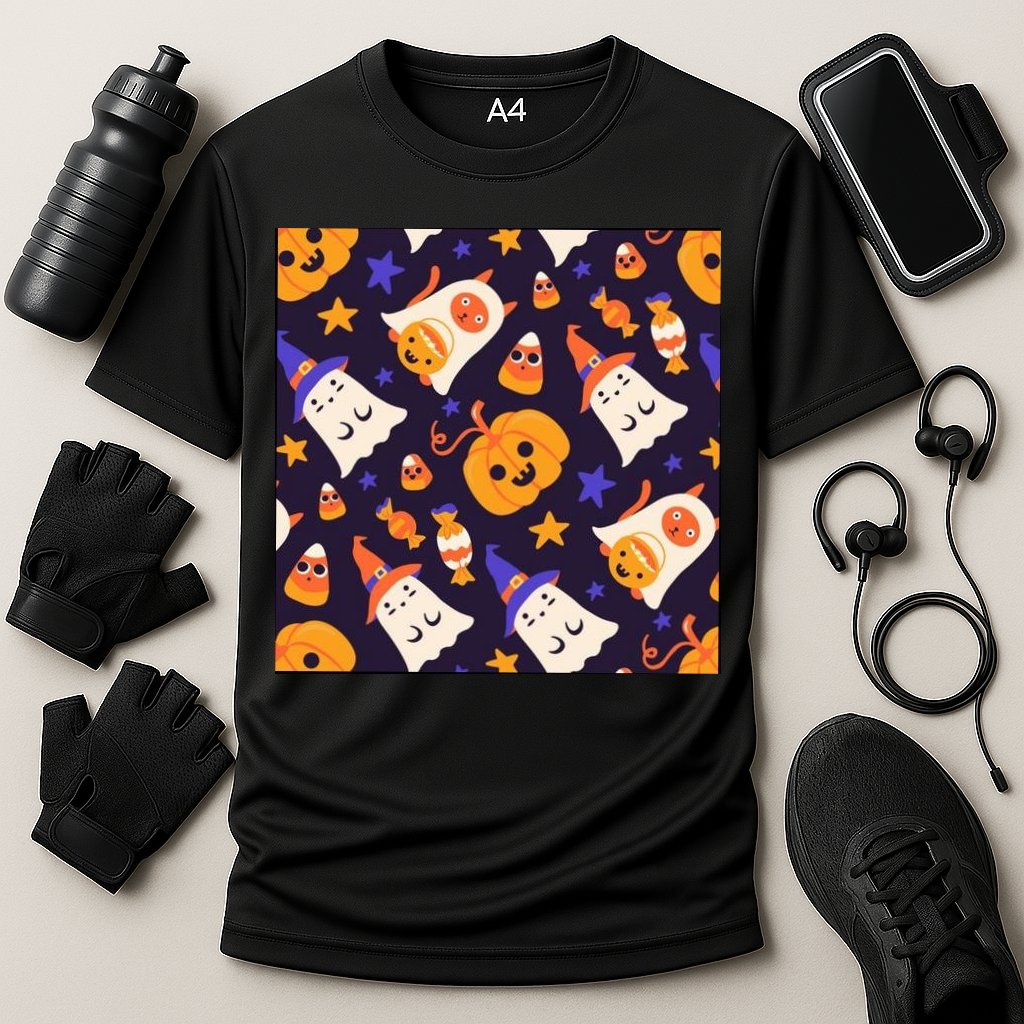 Halloween Cartoon Characters Performance Shirt