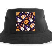 Halloween Cartoon Characters Sustainable Bucket Hat