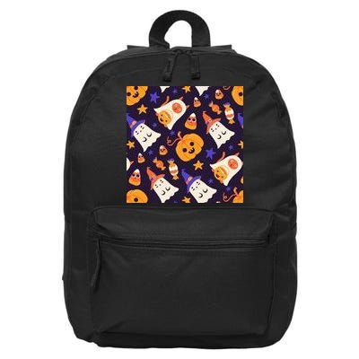 Halloween Cartoon Characters 16 in Basic Backpack