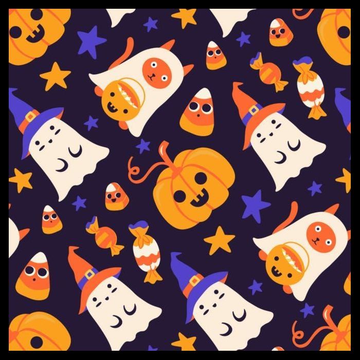 Halloween Cartoon Characters 16 in Basic Backpack