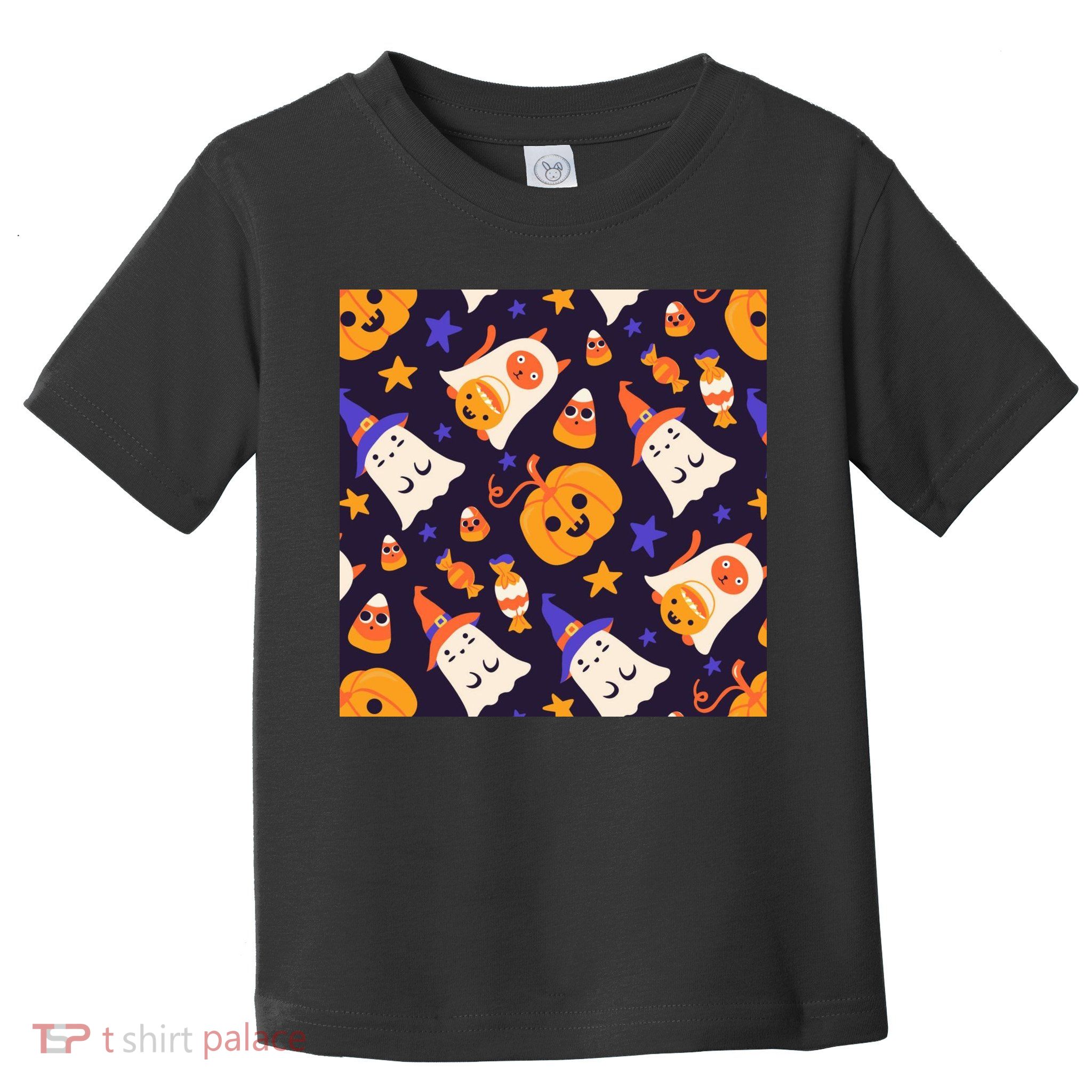 Halloween Cartoon Characters Toddler T-Shirt