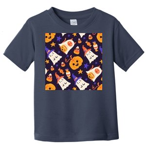 Halloween Cartoon Characters Toddler T-Shirt