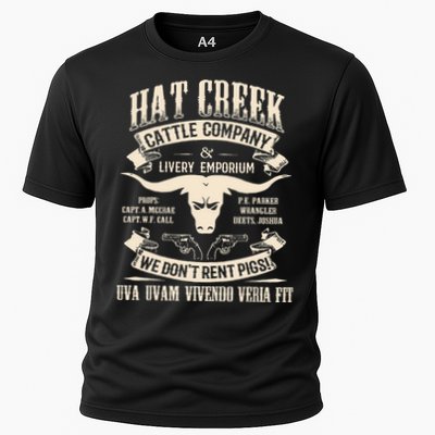 Hat Creek Cattle Company Funny Performance Shirt