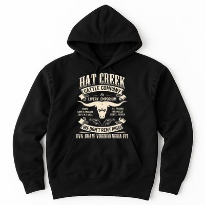 Hat Creek Cattle Company Funny Hoodie