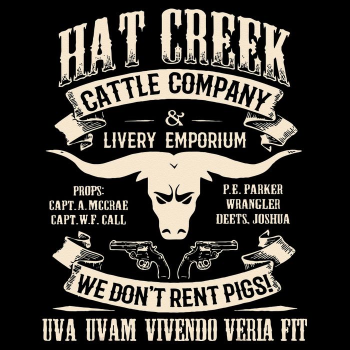 Hat Creek Cattle Company Funny Sustainable Bucket Hat