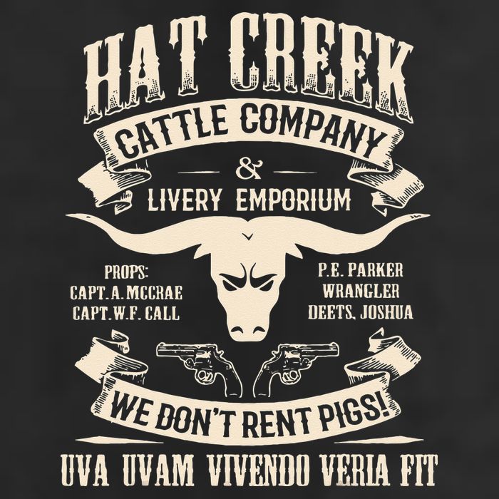 Hat Creek Cattle Company Funny Adult Drive Performance Visor