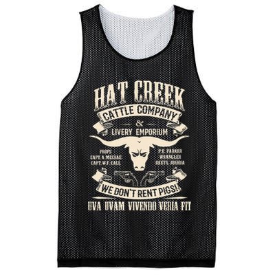 Hat Creek Cattle Company Funny Mesh Reversible Basketball Jersey Tank