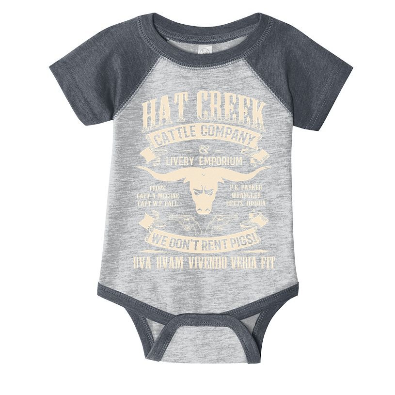 Hat Creek Cattle Company Funny Infant Baby Jersey Bodysuit