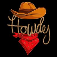Howdy Cowboy Cowgirl Western Country Rodeo Howdy 16 in Basic Backpack