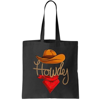Howdy Cowboy Cowgirl Western Country Rodeo Howdy Bag
