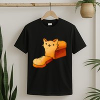 Halloween Costume Cat Loaf Lazy Funny Bread Kitten Kitty T-Shirt