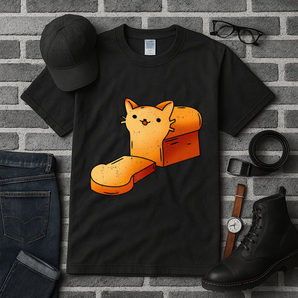 Halloween Costume Cat Loaf Lazy Funny Bread Kitten Kitty Tall T-Shirt