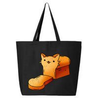Halloween Costume Cat Loaf Lazy Funny Bread Kitten Kitty 25L Jumbo Tote