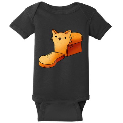 Halloween Costume Cat Loaf Lazy Funny Bread Kitten Kitty Baby Bodysuit
