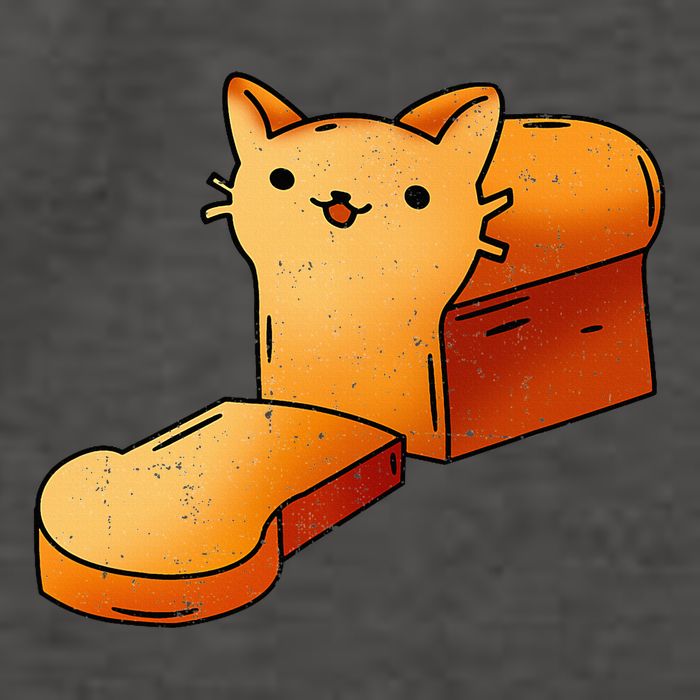 Halloween Costume Cat Loaf Lazy Funny Bread Kitten Kitty Vector Backpack