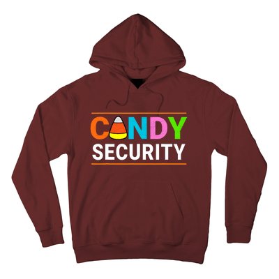 Halloween Candy Corn Candy Security Funny Halloween Hoodie