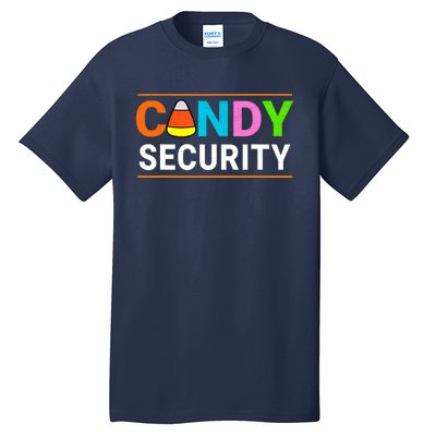 Halloween Candy Corn Candy Security Funny Halloween Tall T-Shirt