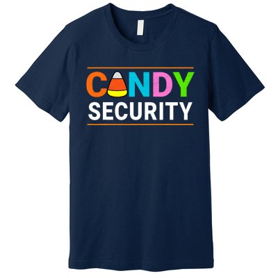 Halloween Candy Corn Candy Security Funny Halloween Premium T-Shirt