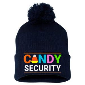 Halloween Candy Corn Candy Security Funny Halloween Pom Pom 12in Knit Beanie