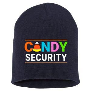 Halloween Candy Corn Candy Security Funny Halloween Short Acrylic Beanie