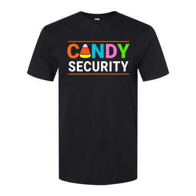 Halloween Candy Corn Candy Security Funny Halloween Softstyle CVC T-Shirt