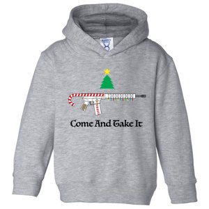 Holiday Candy Cane Ar15 Toddler Hoodie