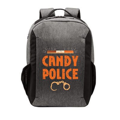 Halloween Costume Candy Police Fun Pumpkin Policeman Uniform Vector Backpack