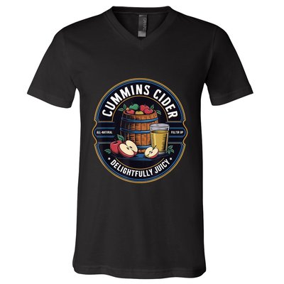 Haul Cummins Cider Funny V-Neck T-Shirt