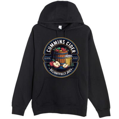 Haul Cummins Cider Funny Premium Pullover Hoodie