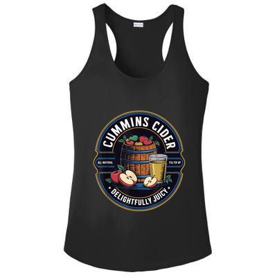 Haul Cummins Cider Funny Ladies PosiCharge Competitor Racerback Tank
