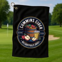 Haul Cummins Cider Funny Golf Towel