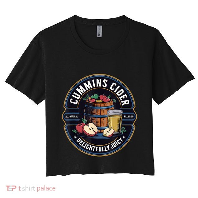 Haul Cummins Cider Funny Crop Top