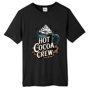 Hot Cocoa Crew Whipped Cream Winter Delight Cozy Winter Xmas Tall Fusion ChromaSoft Performance T-Shirt