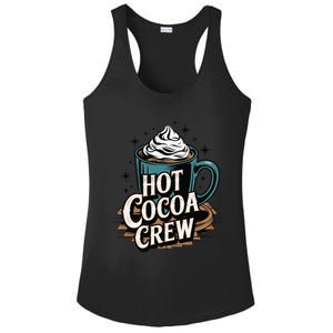 Hot Cocoa Crew Whipped Cream Winter Delight Cozy Winter Xmas Ladies PosiCharge Competitor Racerback Tank