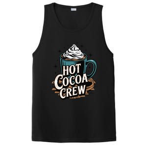 Hot Cocoa Crew Whipped Cream Winter Delight Cozy Winter Xmas PosiCharge Competitor Tank