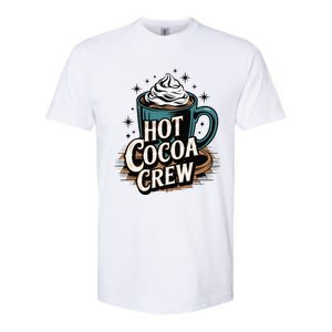 Hot Cocoa Crew Whipped Cream Winter Delight Cozy Winter Xmas Softstyle CVC T-Shirt