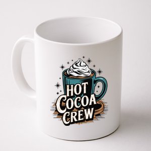 Hot Cocoa Crew Whipped Cream Winter Delight Cozy Winter Xmas Coffee Mug