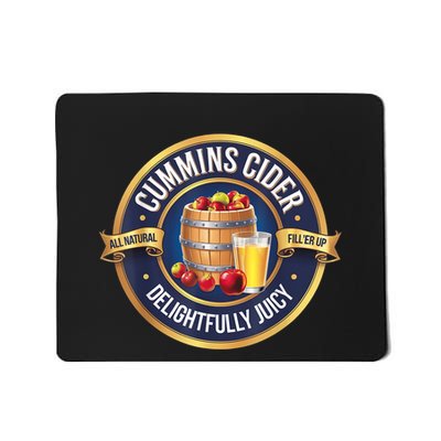 Haul Cummins Cider Funny Pun Design Mousepad
